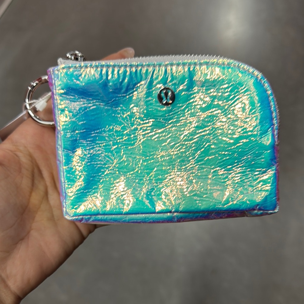 Lululemon Iridescent Card Pouch